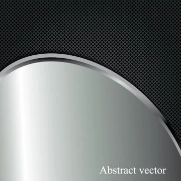 Abstract background, metallic brochure Stock Illustration