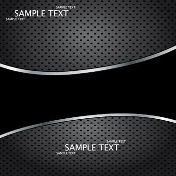 Abstract background, metallic brochure, Stock Illustration