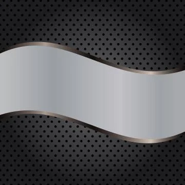 Abstract background, metallic brochure Stock Illustration