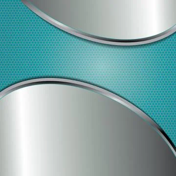 Abstract background, metallic brochure Stock Illustration