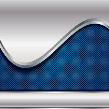 Abstract background, metallic brochure Stock Illustration