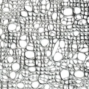 Abstract background of metallic grid. 3D rendering. Stock Illustration