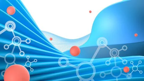 Abstract Background. Metaverse connection and Innovation Development concept Stock Illustration