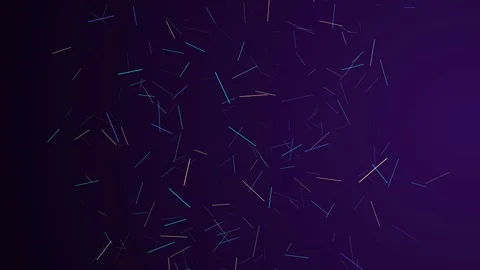Abstract background with millions of bright laser beams in red, blue, green and Stock Footage 123188414