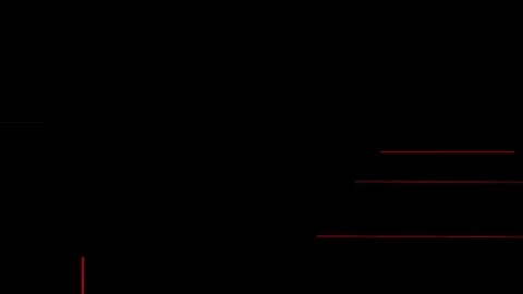 Abstract background with minimalist red intersecting lines animation, 4k Stock-Footage 337323627
