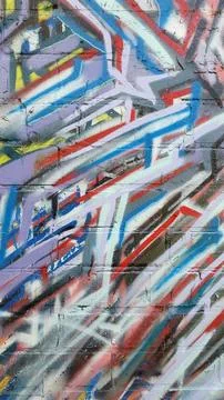 Abstract background. Mixed paint. Background from multi-colored forms. Draw.. Stock Photos