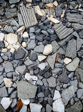 Abstract background of a mixture of yellow and gray rocks Stock Photos