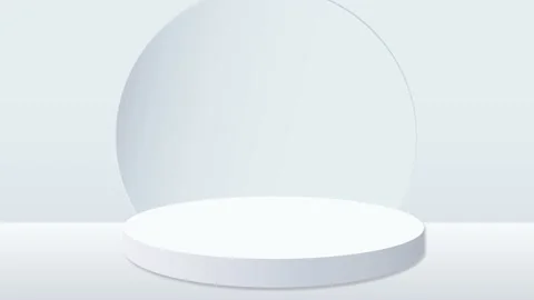 Abstract background, mock up scene geometry shape podium for product display Stock Footage 219023139