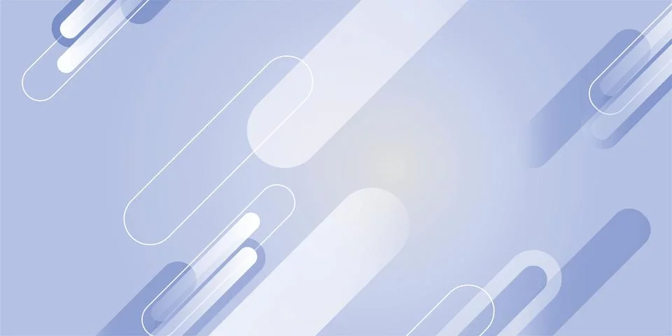Abstract background with modern diagonal shapes in soft blue and white colors Stock Illustration