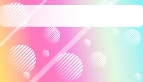 Abstract Background With Modern Gradient Shape, Line, Circle, Space for Text. Stock Illustration