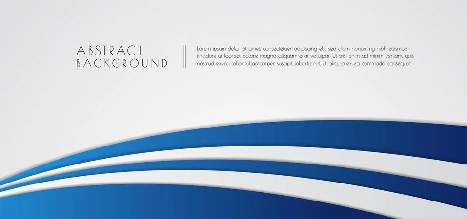 Abstract background modern overlap layer color blue and white bright with spa Stock Illustration