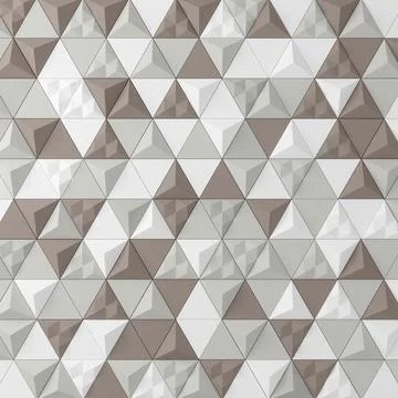 Abstract background of modern tile wall. 3D rendering. Stock Illustration