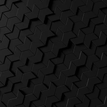 Abstract background of modern tile wall. 3D rendering. Stock Illustration