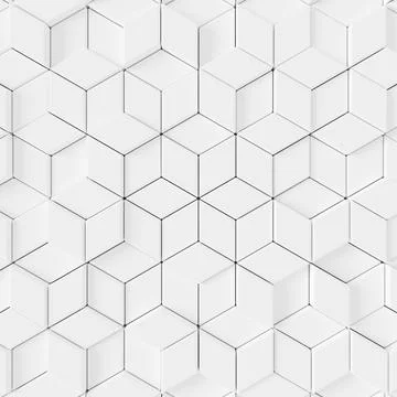 Abstract background of modern tile wall. 3D rendering. Stock Illustration