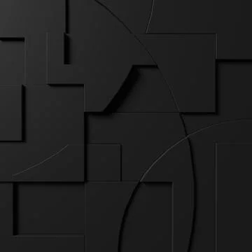 Abstract background of modern tile wall. 3D rendering. Stock Illustration