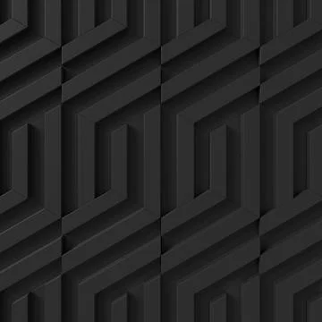 Abstract background of modern tile wall. 3D rendering. Stock Illustration