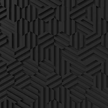 Abstract background of modern tile wall. 3D rendering. Stock Illustration