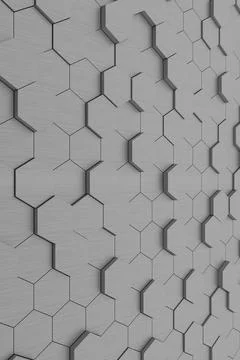 Abstract background of modern wall. 3D rendering. イラスト素材