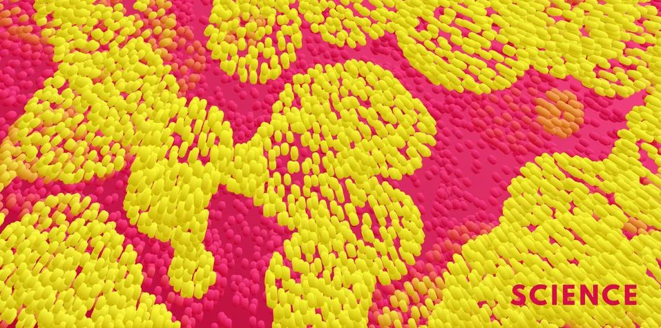 Abstract background with molecular structure. 3d vector illustration. Stock Illustration