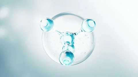 Abstract background of molecule or atom and chemical structure, research an.. Stock Footage 328335063