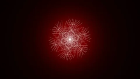 Abstract Background Morphing Geometric Snowflake 7 Stock Footage 99742857