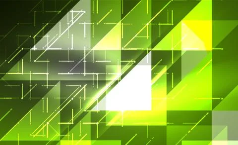 Abstract background, mosaic triangle pattern with transparent effects on glowing イラスト素材