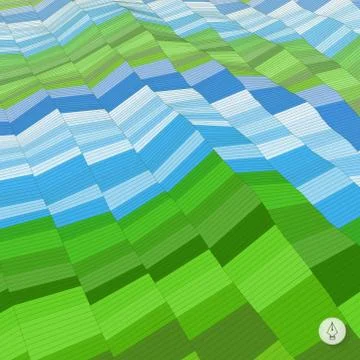 Abstract background. Mosaic. Vector illustration. Can be used fo Illustrazione stock