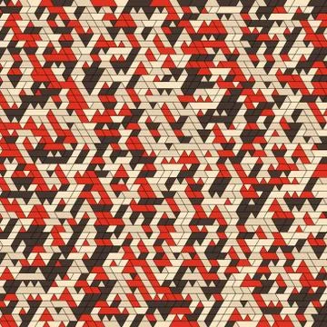Abstract Background. Mosaic. Vector Illustration Stock Illustration