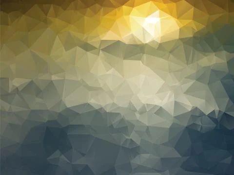Abstract background with the motif of the sunset Stock Illustration