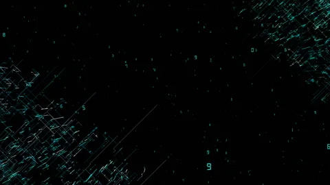 Abstract background with motion animation lines for a fiber optic network. Magic Stock Footage 88211210