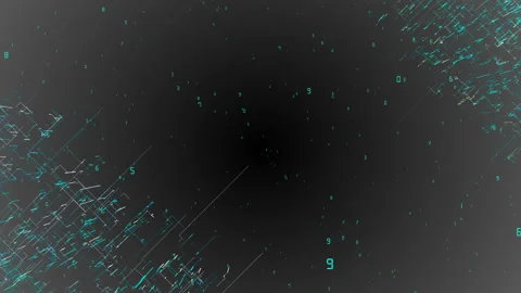 Abstract background with motion animation lines for a fiber optic network. Magic Stock Footage 88211413