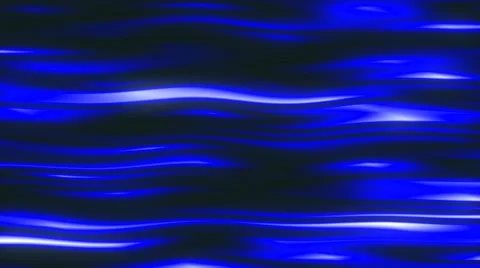 Abstract background motion - blue waves horizontally Stock Footage 40428123