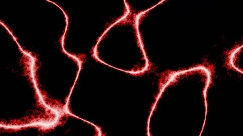 Abstract background motion - curved flashes red Video stock 40428640