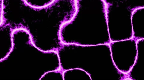 Abstract background motion - curved flashes purple Video stock 40430285