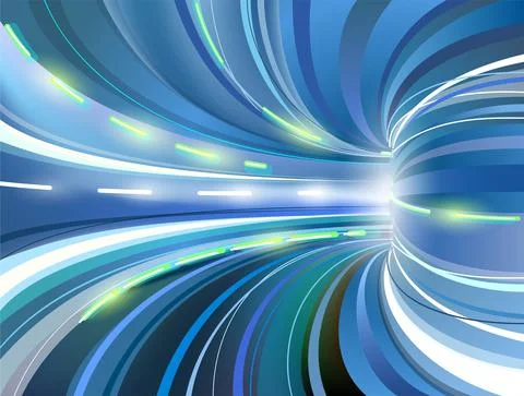 Abstract background with motion effect Stock Illustration