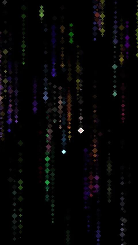 Abstract background. Motion Graphic of Twinkling, glittering, colorful, rhombus Stock Footage 320609863