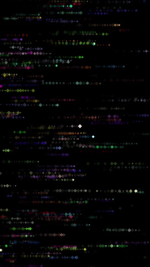 Abstract background. Motion Graphic of Twinkling, glittering, colorful, rhombus Stock Footage 321013913