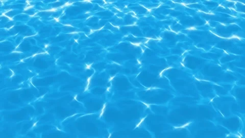 Abstract background motion graphics: water waves, swimming pool (loopable) Stock Footage 104108344
