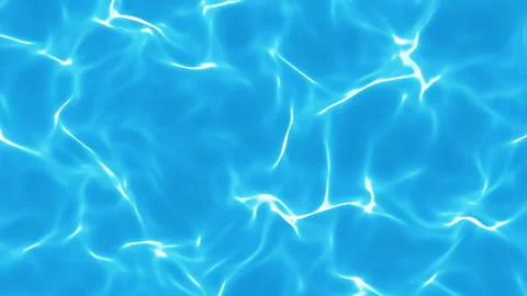 Abstract background motion graphics: water waves, swimming pool (loopable) Stock Footage