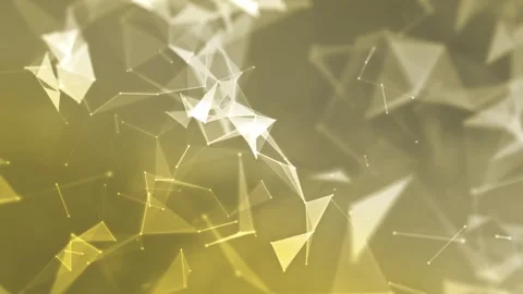 Abstract background with motion plexus of dots and lines background Stock Footage 294683907