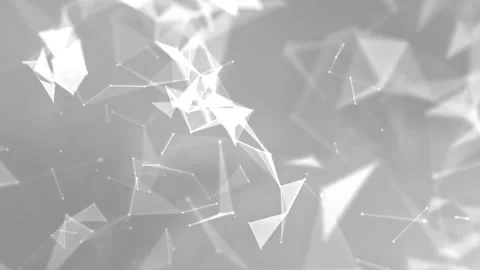 Abstract background with motion plexus of dots and lines background 스톡 동영상 294684092