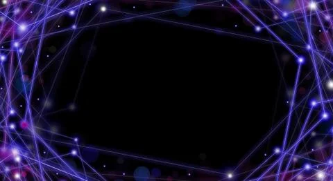 Abstract background motion transformation with flickering light  future inno Stock Illustration