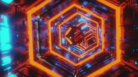 Abstract background motion video of a specular gem moving in the center of Stock Illustration