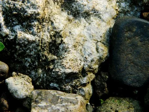 Abstract background with mountain rocks. Large shaped rocks that can be fou.. Stock Photos