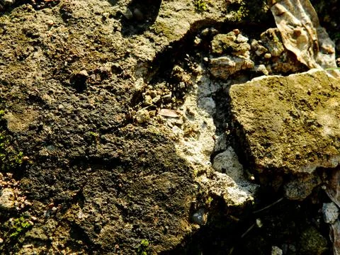 Abstract background with mountain rocks. Large shaped rocks that can be fou.. Stock Photos