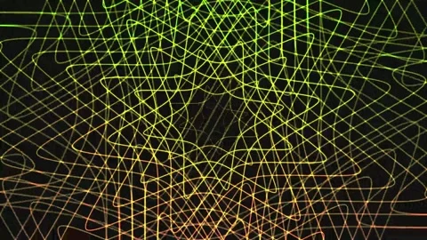 Abstract background of the movement of lines in the shape of a star Stock Footage 297677967