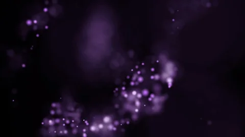 Abstract background with moving and flicker particles. On beatiful relaxing Stock Footage 92496178