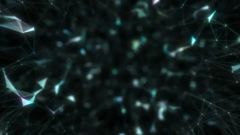Abstract background with moving and flicker particles. Flickering particles Stock Footage 112921439