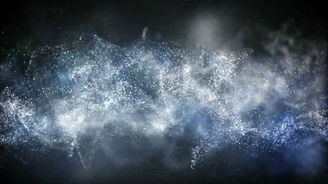 Abstract background of moving and flicker particles Stock Footage 152809306