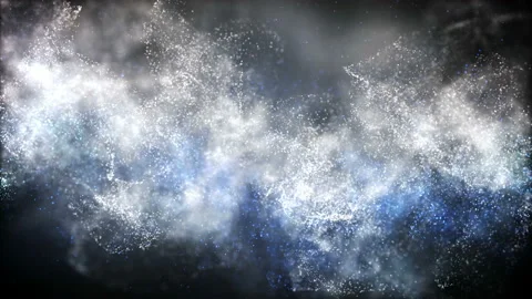 Abstract background of moving and flicker particles Stock Footage 152947505